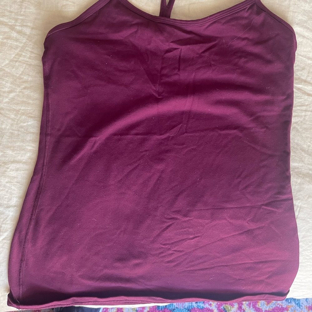 Cranberry Y-Tank Lululemon
